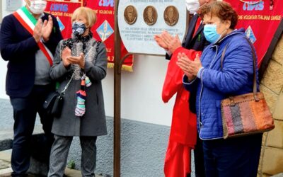 Una targa per i donatori di Cernusco Rianima